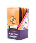 Nostalgic Chocolate Bars 6-Pack in Peanut Butter & Jelly Flavor by Sugar Plum Chocolates in display box