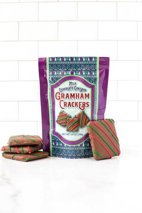 Sugar Plum Chocolate Covered Crackers