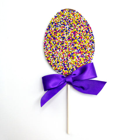 Easter Egg Nonpareil Lollipops - 6 Piece Set